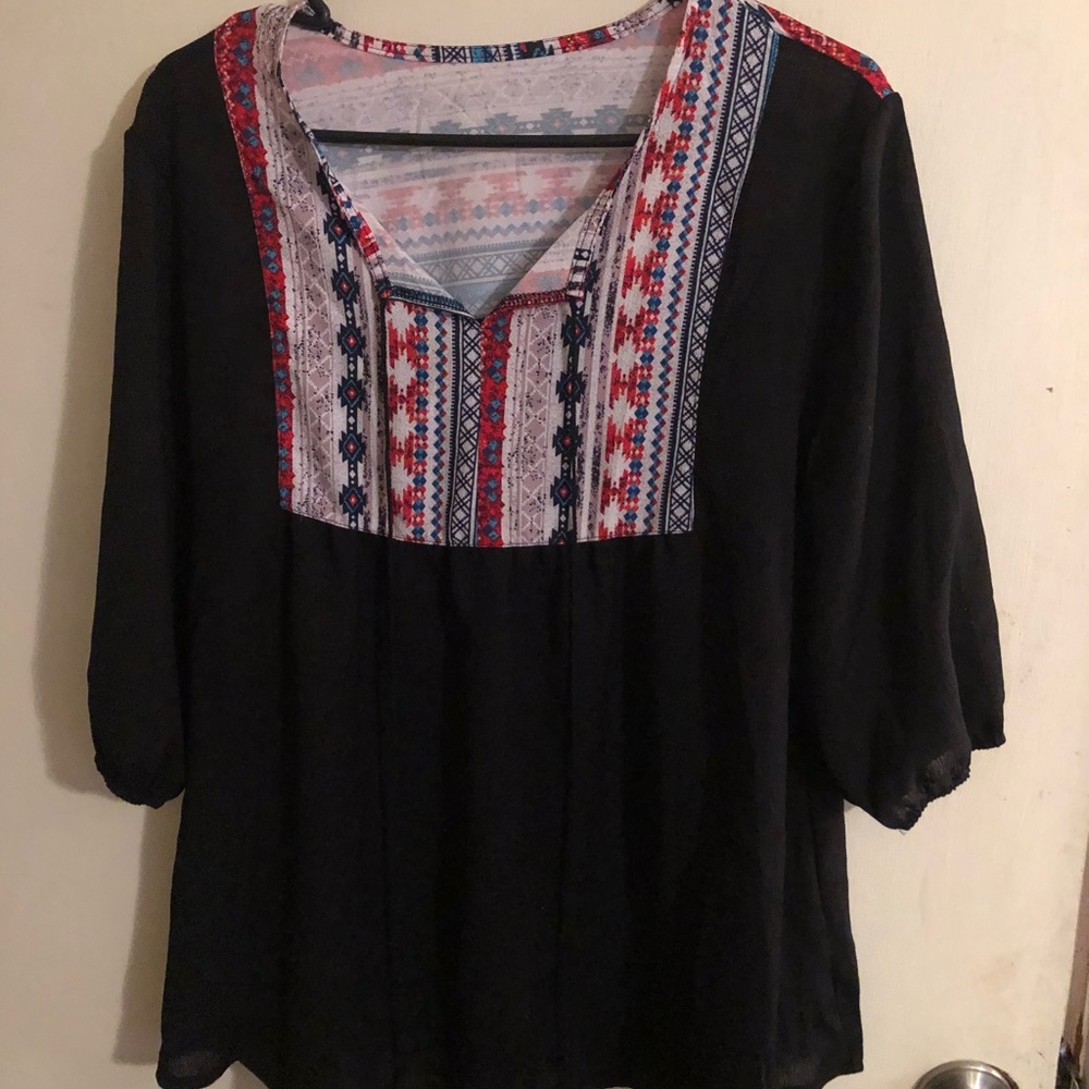 3/4 sleeve boho
